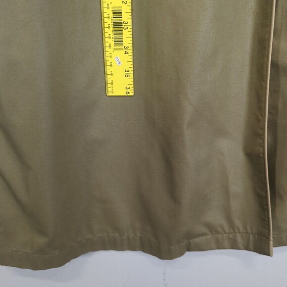 London Fog Maincoats Trench Coat Zip Out Quilt Green/Khaki 10 Regular VTG USA - Picture 6 of 13